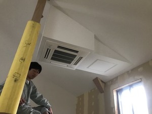 (2月～3月）京都市上京区にてゲストハウス　エアコン工事.jpgのサムネイル画像