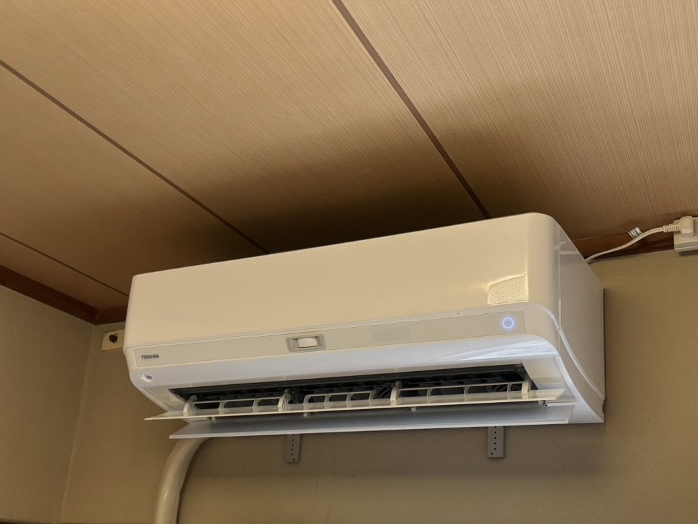 左京区高野にて、分電盤交換・エアコン入替